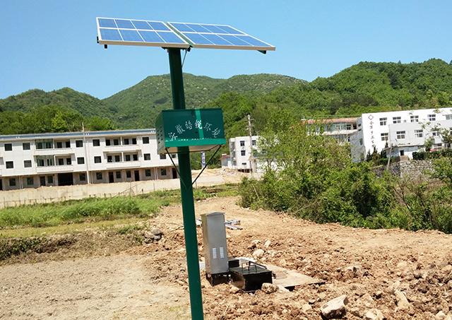 金寨龍津太陽能污水處理